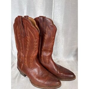 Ariat Men's Brown Leather Western Cowboy Boots Size 10.5D Style 10016884